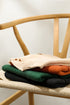 Ribbed Mock Neck Patch Pocket Drop Shoulder Short Sleeve Sweater